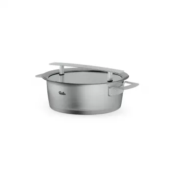 Fissler Phi Collection fedeles serpenyő üvegfedővel 24 cm, 3,9 L