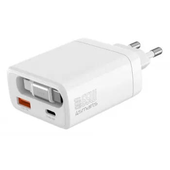 4smarts PDPlug Slim 65W GaN Jojo fali töltő, fehér