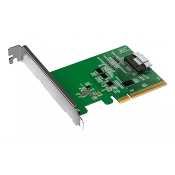 ICY DOCK EXLink MB409A4 SlimSAS 8i PCIe 4.0 x8 adapterkártya Redriverrel