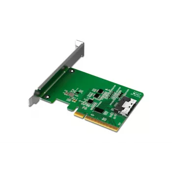 ICY DOCK EXLink MB409A4 SlimSAS 8i PCIe 4.0 x8 adapterkártya Redriverrel