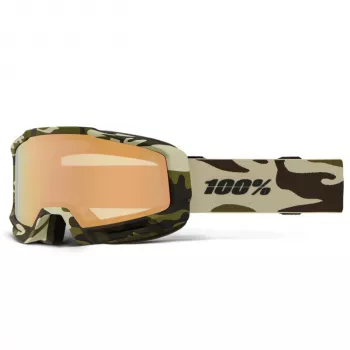 100% Speedlab 100percent SNOW - OKAN HiPER Camo Copper ML Mirror síszemüveg