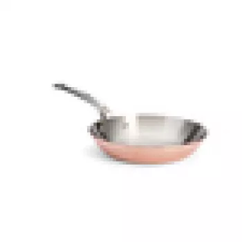 De Buyer Prima Matera univerzális serpenyő 24 cm réz/rozsdamentes acél indukciós