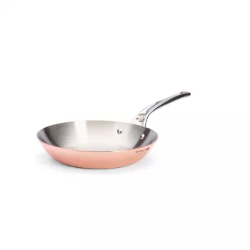 De Buyer Prima Matera univerzális serpenyő 24 cm réz/rozsdamentes acél indukciós