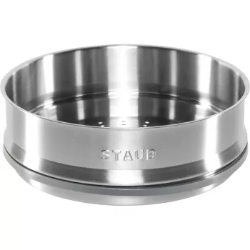 Staub 26 cm párolóbetét, zománcozott öntöttvas, sötétkék