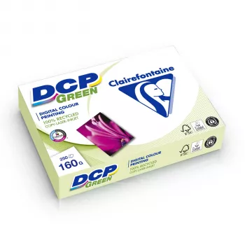Clairefontaine DCP Green 160 g A4 újrahasznosított papír 250 lap
