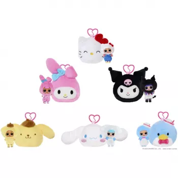 L.O.L. Surprise Loves Hello Kitty kétoldalas plüss vegyes