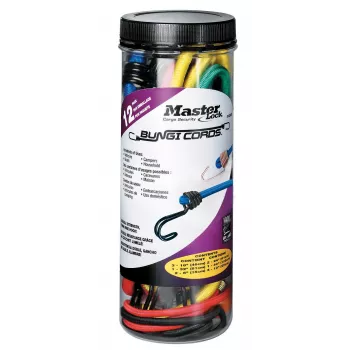 Master Lock Bungee Cord 3107EURDAT - 60 cm, fekete, gumi feszítőkötél
