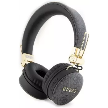 GUESS GUBH704GEMK fejhallgató Bluetooth, fekete, 4G Metal Logo