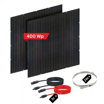Schwaiger Slim 2x napelem modul 1,6 m kábellel (SOPA5400)