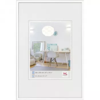 Walther Design New Lifestyle 20x30 képkeret műanyag fehér 13x18 cm