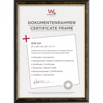WALTHER Smell DIN A4 műanyag irattartó dió JD130N