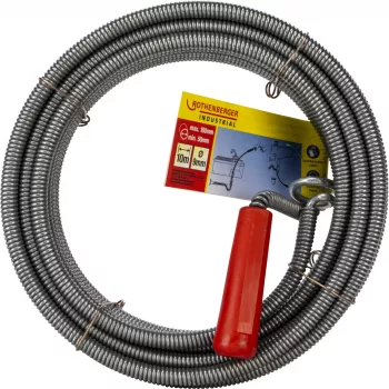 Rothenberger Industrial 072986E csőtisztító spirál 10 m, Ø 26 mm