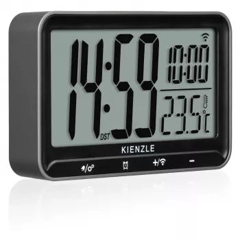 KIENZLE vízszintes digitális rádióvezérlésű ébresztőóra (14986)