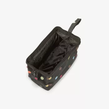 Reisenthel WC7009 Travel Cosmetic Dots piperetáska - többszínű poliészter cipzárral, 3 zseb