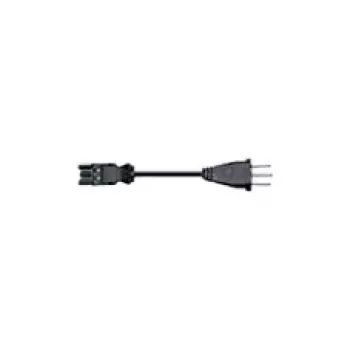 BACHMANN tápkábel H05VV-F 3G1,0mm 5,0m fekete GST18/T12