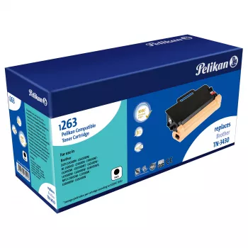 Pelikan tonerpatron Brother TN3430-hoz, fekete