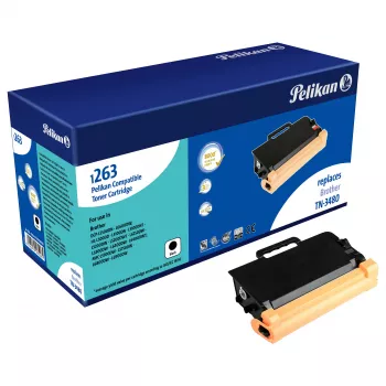 Pelikan kompatibilis tonerpatron Brother TN-3480-hoz – fekete – 8 000 oldal