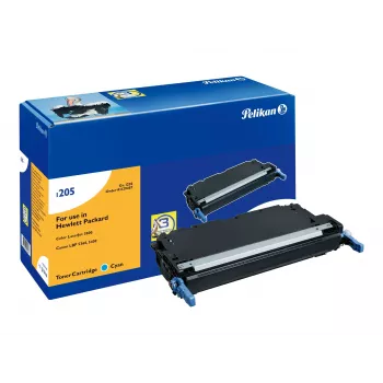 Pelikan kompatibilis tonerpatron HP Q7581A - cián, normál hozam