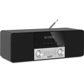 TechniSat DigitRadio 3 ASA fekete/ezüst DAB+/FM CD USB Bluetooth 2x10W