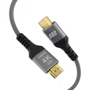 EFB HDMI 2.0 High-Speed HDMI kábel Ethernet-támogatással 10m szürke 4K60Hz 18Gbit/s