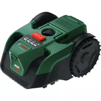 BOSCH VISIMOW18V-100 robotfűnyíró (zöld/fekete, 1x 4.0Ah Li-Ion akkumulátor, 1x tartalék penge, POWER FOR ALL ALLIANCE)
