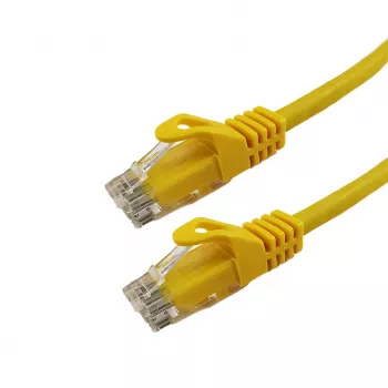 Grafenthal Cat6a S/FTP CU LSZH patchkábel 0,5m sárga