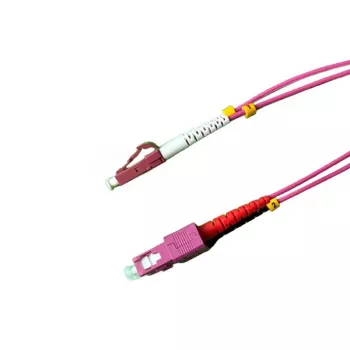 Grafenthal optikai szálkábel OM4 LC/UPC-SC/UPC LSZH 1,00 m ibolya