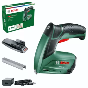 Bosch Home and Garden PTK 3.6 LI akkus tűzőgép akkuval és töltővel
