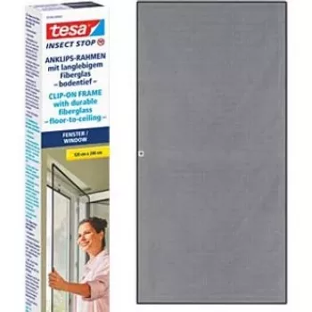 Tesa Insect Stop Clip On 55360 padlótól mennyezetig 2,4x1,2m antracit