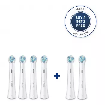 Oral-B iO Gentle Care fejek fehér, 6 darabos csomag