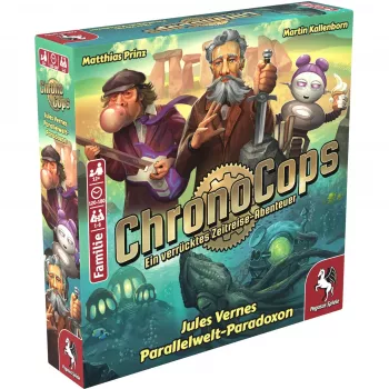 Pegasus Spiele ChronoCops – Jules Verne párhuzamos világ paradoxona