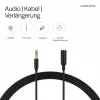 ShiverPeaks audio jackkábel mini flex