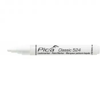 Pica Classic ipari festékmarker, 2-4 mm kerek hegy, fehér