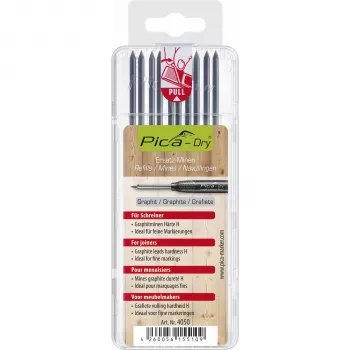 PICA-DRY utántöltő betétek Carpenter SB-hez – 2,8 mm H szürke 10 darabos csomag buborékcsomagolásban