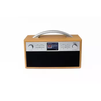 XORO DAB 250 IR WLAN sztereó internetes rádió DAB+/FM/Spotify/Bluetooth, barna