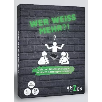 ANZEN - KI TUD TÖBBET?! - kártyajáték