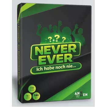 ANZEN NEVER EVER - Ich hab noch nie parti kártyajáték