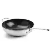 GreenPan Premiere wok 30 cm rozsdamentes acél