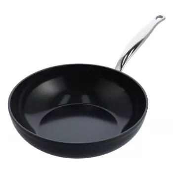 GreenPan Barcelona Pro wok 28 cm fekete