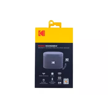 Kodak SoundBrix Wireless Stack Speaker (Treble Gray), 2 darab