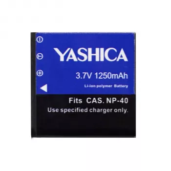 Yashica NP-40 lítium-ion akkumulátor 3,7 V 750 mAh Casio Exilim fényképezőgépekhez