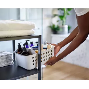Joseph Joseph EasyStore Large ecru tárolókosár fürdőszobához