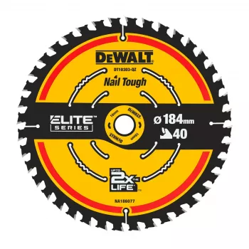 DEWALT Extreme Framing körfűrészlap 184 x 16 mm, 40 fog