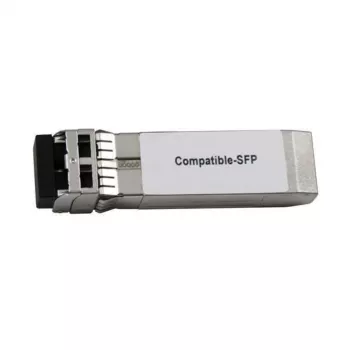 FS.COM Cisco GLC-GE-100FX kompatibilis SFP adó-vevő modul DOM-mal - 100BASE-FX SFP SGMII 1310nm 2km DOM LC MMF Gigabit Ethernet SFP portokhoz