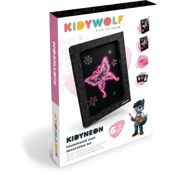 KIDYWOLF kivilágított faldekorációs készlet 3 részes hercegnő