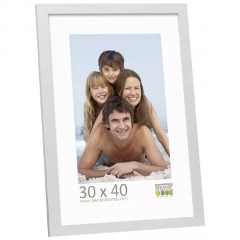 Deknudt S44CD1 30x40 fa ezüst képkeret