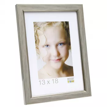 Deknudt S46AD1 egyképes keret 13x18 cm ezüst műanyag téglalap