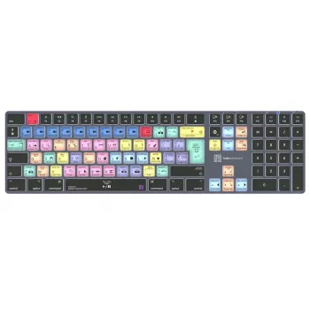 LogicKeyboard Adobe Premiere Pro CC Titan FR (Mac) - francia AZERTY kiosztás, háttérvilágítás, vezetékes USB billentyűzet