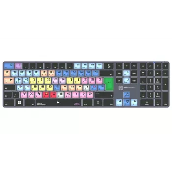 Logickeyboard Avid Media Composer Titan DE PC billentyűzet (LKB-MCOM4-TPC-DE)