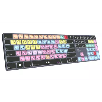 Logickeyboard Avid Pro Tools Titan FR PC billentyűzet (francia AZERTY, vezetékes, háttérvilágítás)